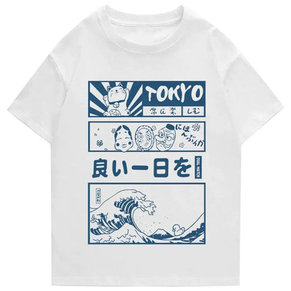 Pop Vintage Cartoon Japanese T-Shirt